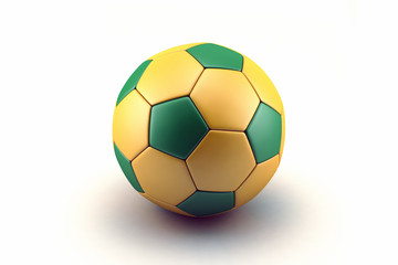 Fototapeta premium Concept for football championship.