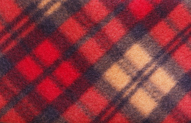 Fabric cloth background with diamonds