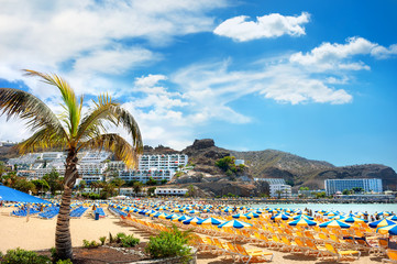 Canary resort, Puerto Rico's beach