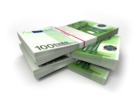 100&euro; Schein B&uuml;ndel