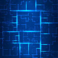 Architectural background.