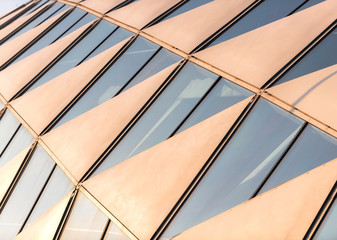 Abstract picture of a modern building