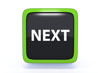 next square icon on white background