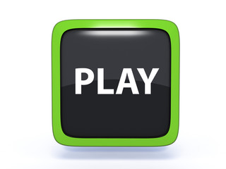 play square icon on white background
