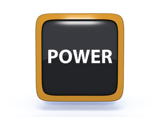 power square icon on white background