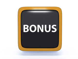 bonus square icon on white background