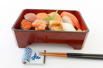 美味しそうな握り寿司
