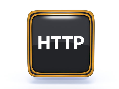 http square icon on white background