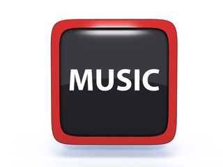 music square icon on white background