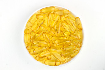 Fish oil capsules