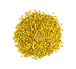 Macro pile of organic, natural pollen from bees, bee pollen