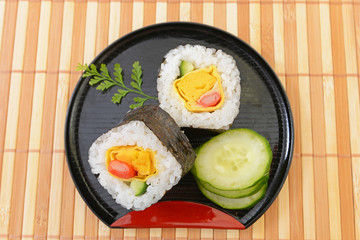 美味しそうな巻き寿司