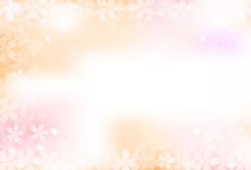 桜　和紙　背景