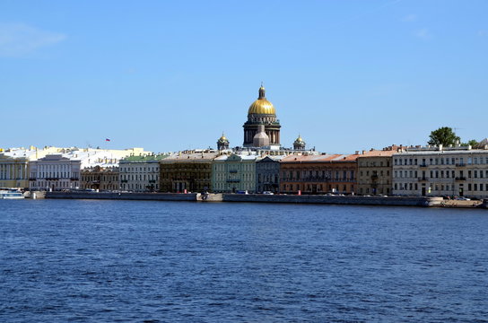 English Quay in Saint Petersburg