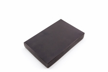 Black paper box.