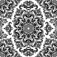 Orient Seamless Vector Pattern. Abstract Background