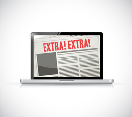 laptop extra news online