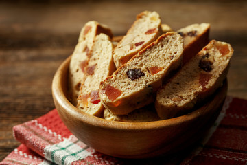 traditional Italian biscotti cookies
