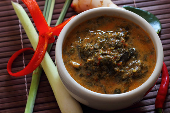 Cassia  leaves curry.