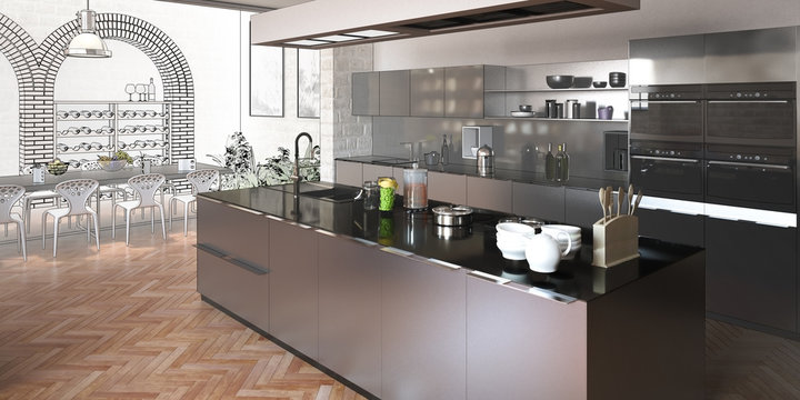 Luxury Kitchen Project (construction)