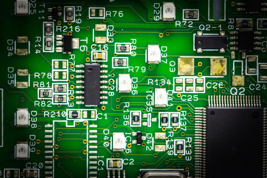 part of electronic circuit