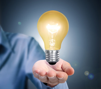 Ideas light bulb