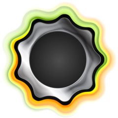 Abstract tech corporate logo design