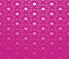 Valentine hearts background