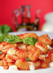 Italian gnocchi Sorrento style