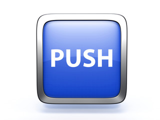 push square icon on white background