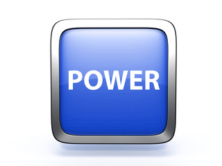 power square icon on white background