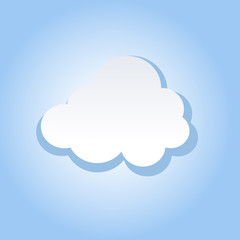 Vector illustration of clouds collection