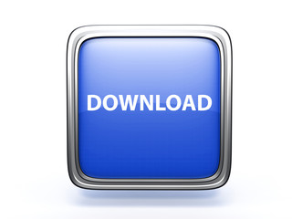 download square icon on white background