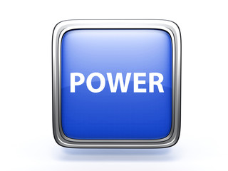 power square icon on white background