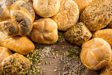 Freshly baked bread