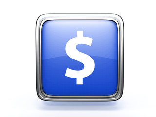 money square icon on white background
