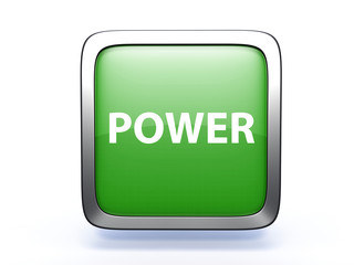 power square icon on white background