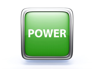 power square icon on white background