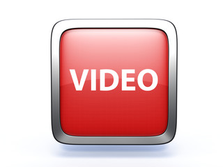 video square icon on white background