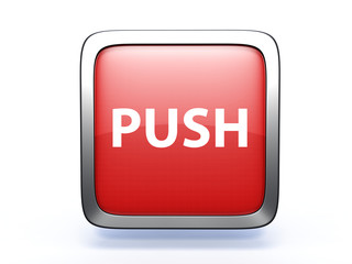 push square icon on white background
