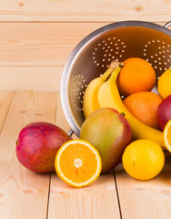 Citrus fruits with mango