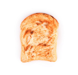 White bread toast.