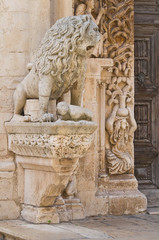 Duomo Cathedral of Altamura. Puglia. Italy.