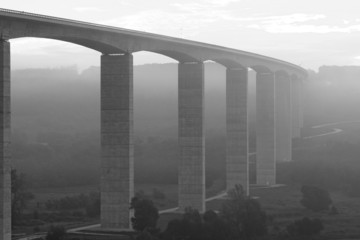 Large highway viaduct ( Hungary)