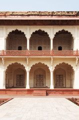 Elevation of the traditional India architecture