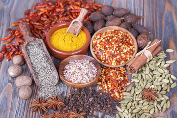 Different  spices