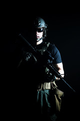 Fototapeta premium Private military contractor PMC