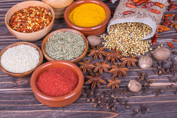 Different  spices