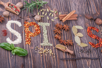Different  spices