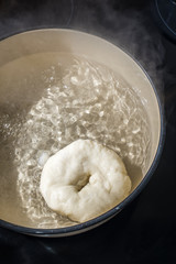Cooking of bagels
